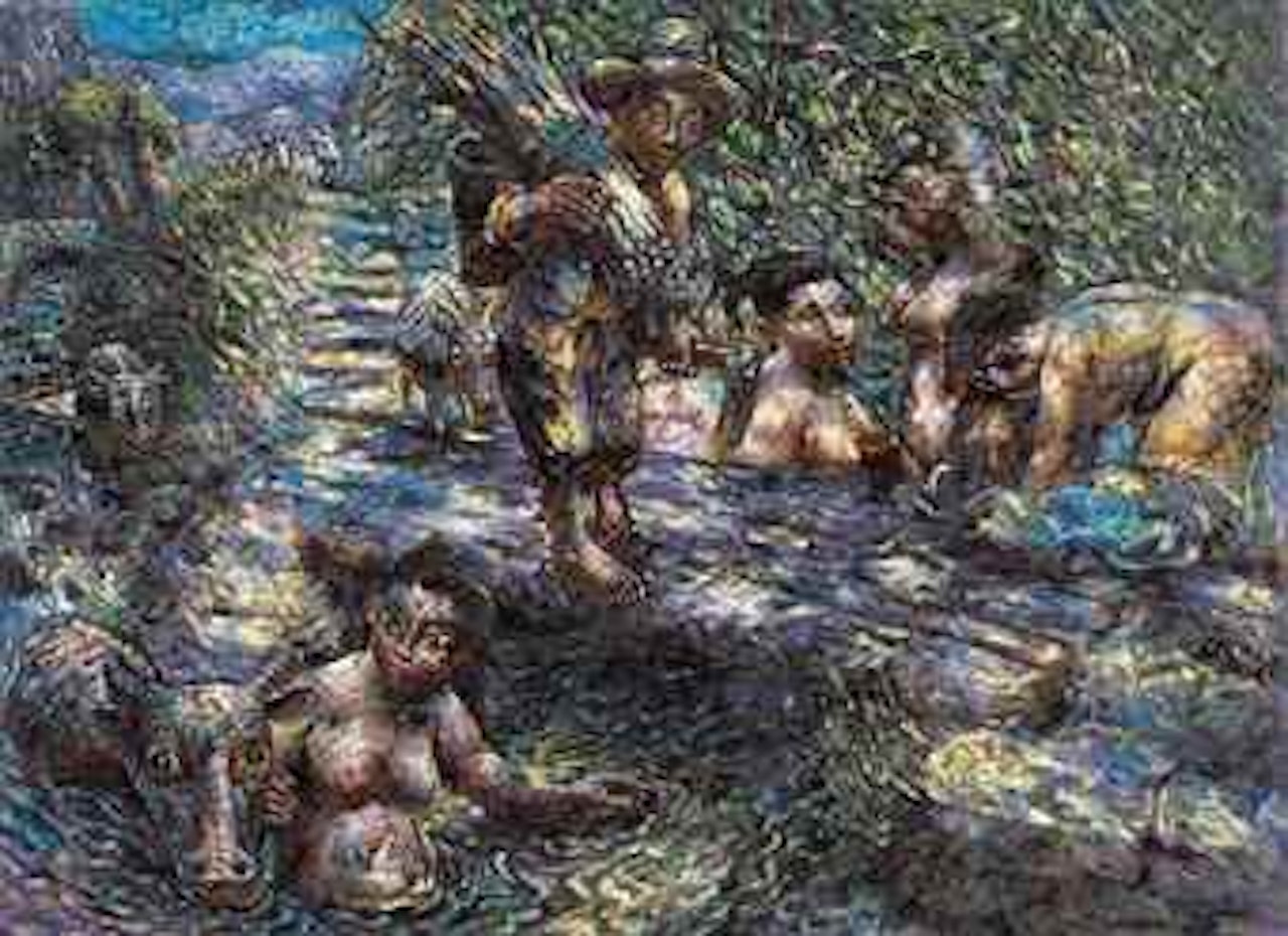 BATHING by Luo Zhongli