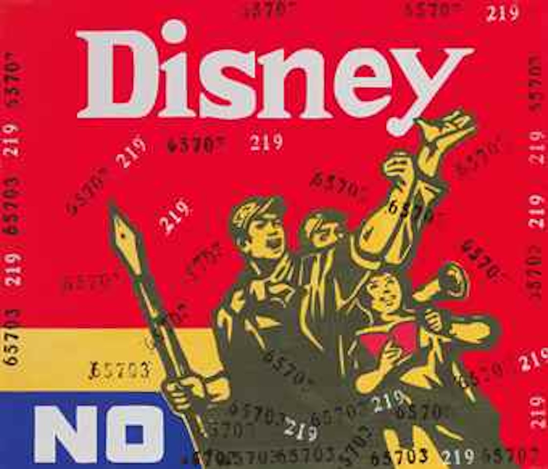 Great Criticism Series: Disney by Wang Guangyi