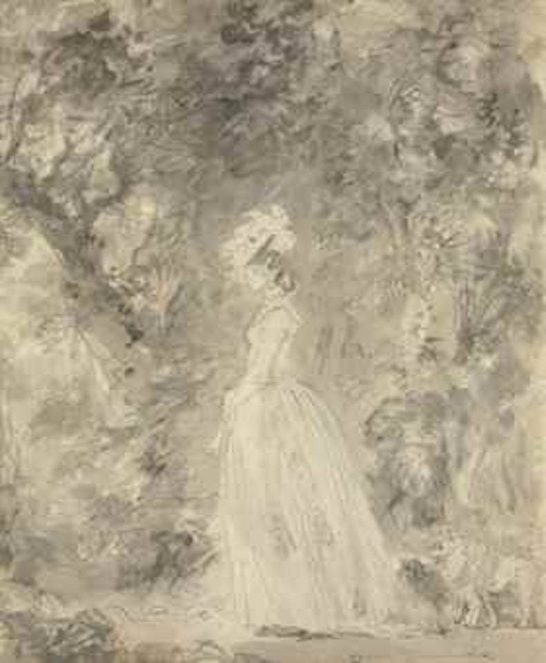 La Promenade by Jean-Honoré Fragonard