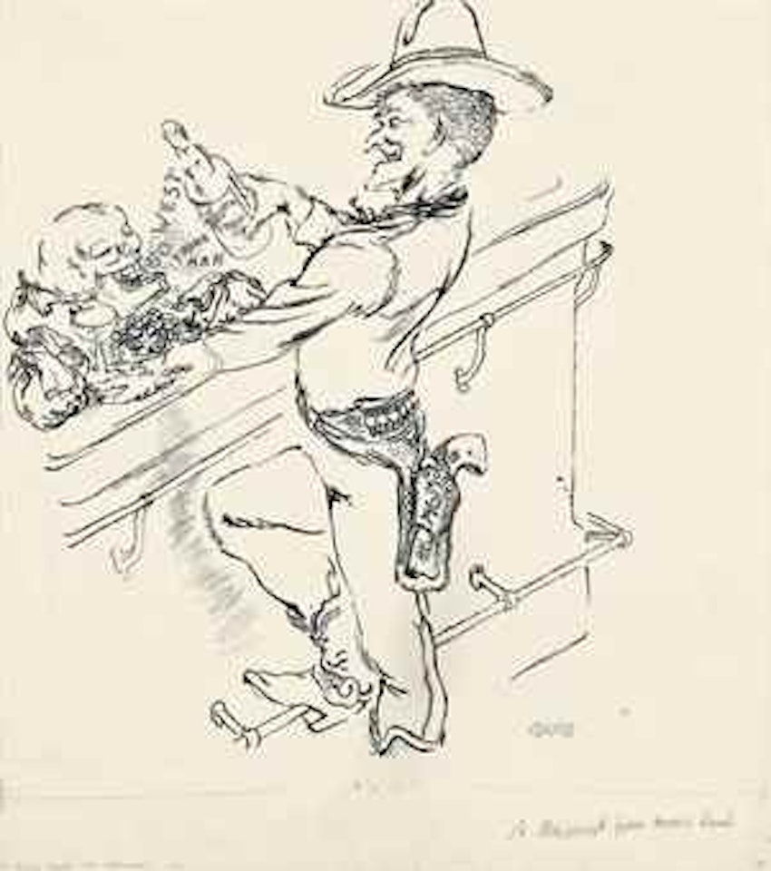 A maverick from movie land by George Grosz