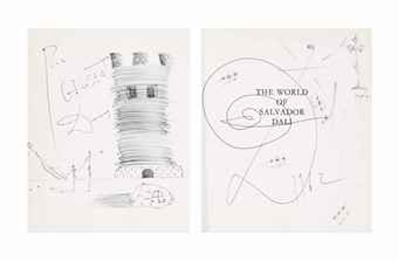 Tour, fourmis et Don Quichotte by Salvador Dali