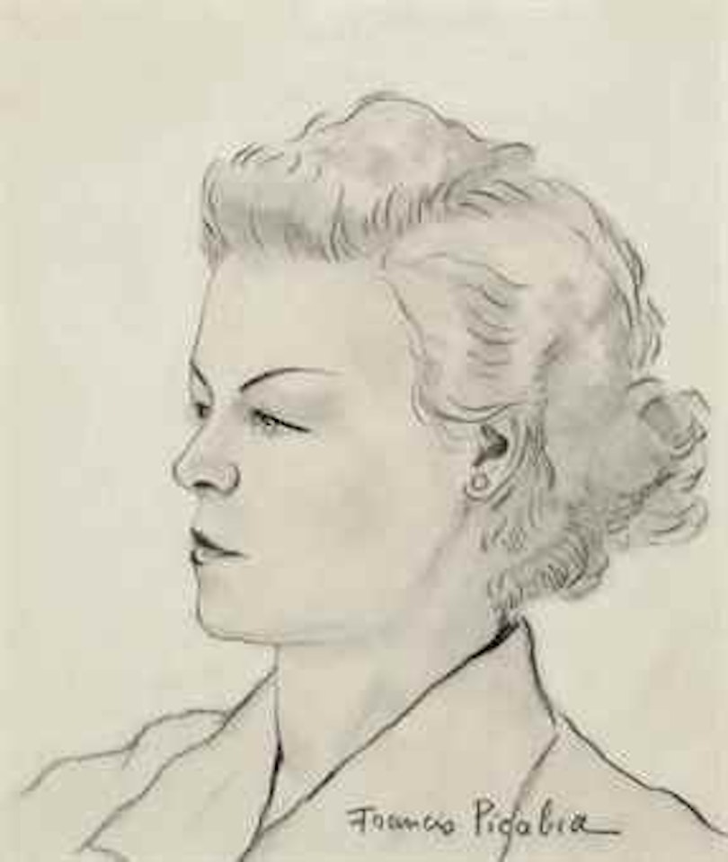 Sans titre (Visage de femme) by Francis Picabia