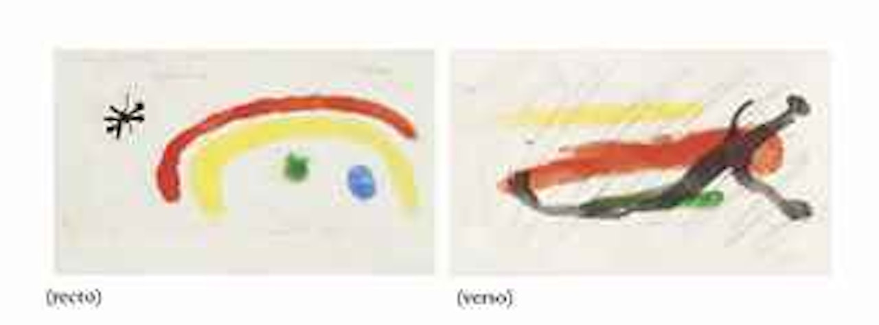 Sans le soleil, malgré les autres astres, il ferait nuit by Joan Miró