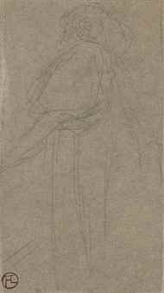 Mademoiselle Marsy by Henri de Toulouse-Lautrec