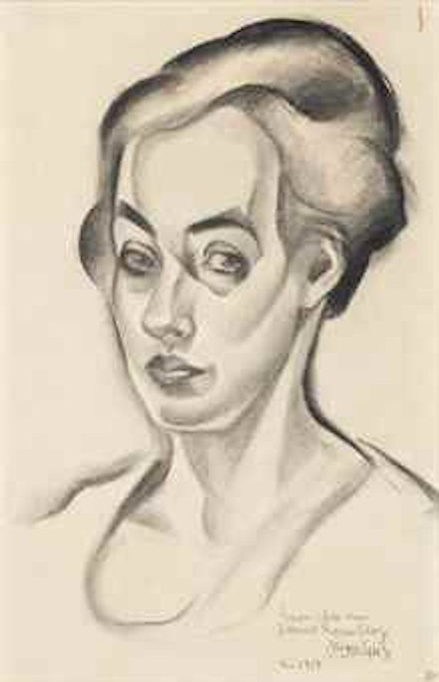 Portrait de femme by Juan Gris