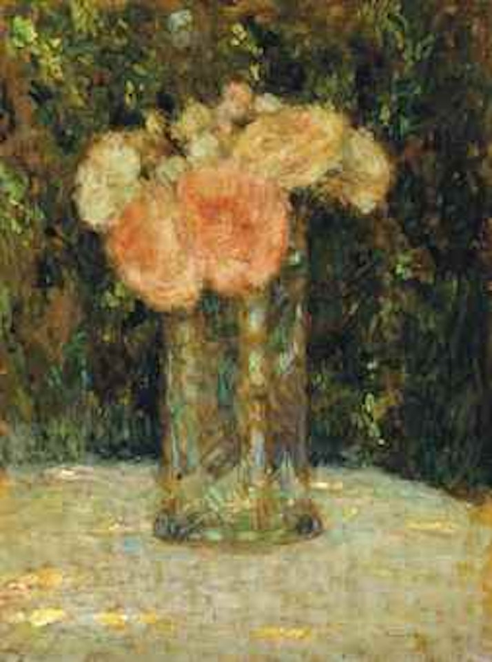 Le bouquet by Henri Le Sidaner