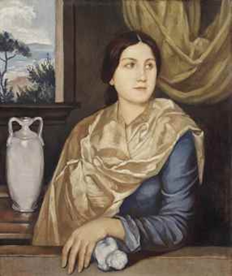 Portrait de femme by Emile Bernard