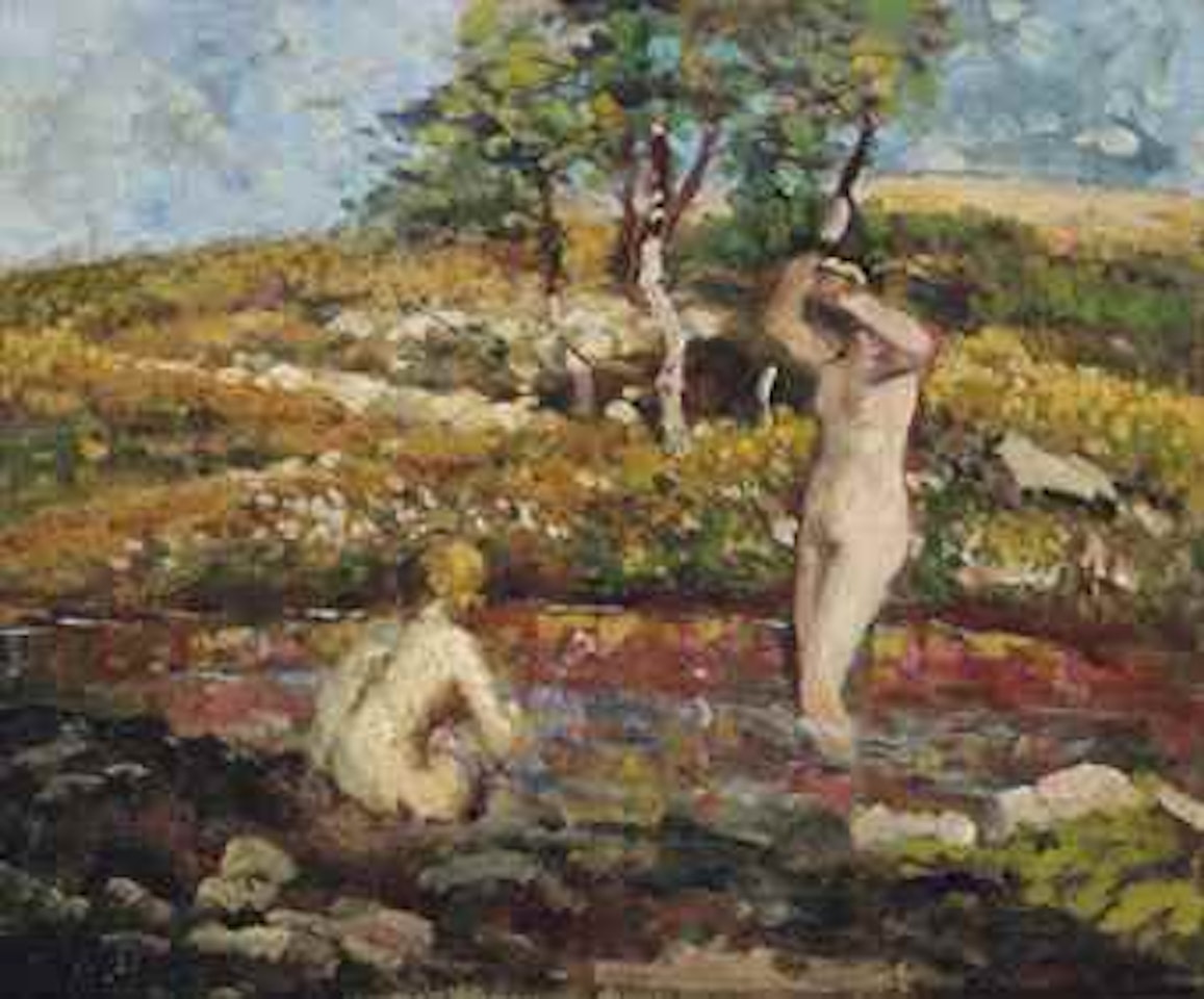 Baigneuses dans un paysage by Henri Lebasque