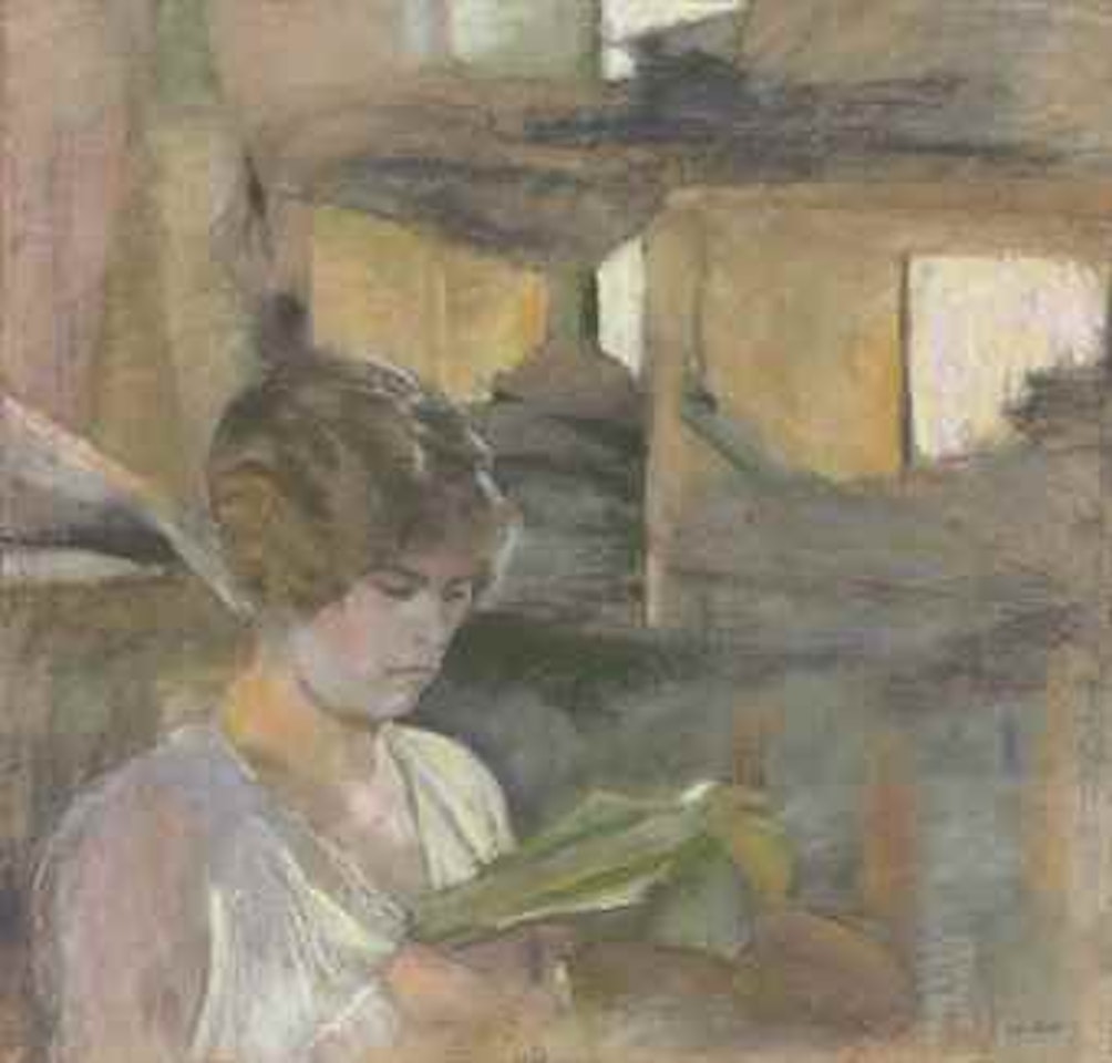 Young Woman Reading by Édouard Vuillard