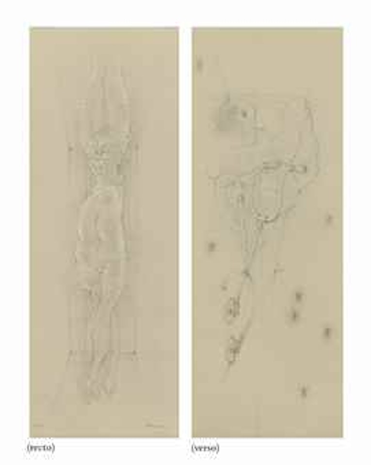 Deux corps (recto); Tête-bêche (verso) by Hans Bellmer
