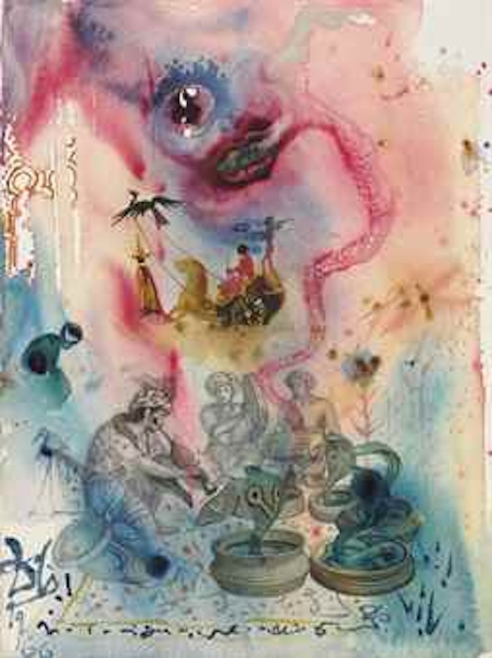 Charmeur de serpent by Salvador Dali