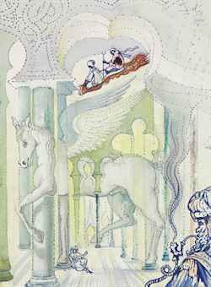 Cheval ailé Pégase by Salvador Dali