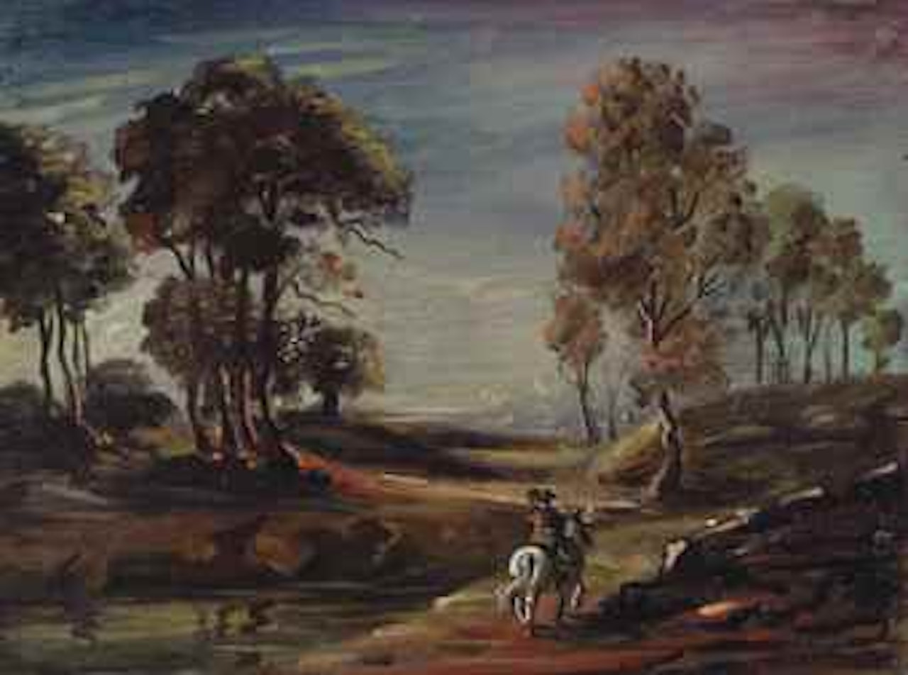 Il ritorno di sera by Giorgio de Chirico