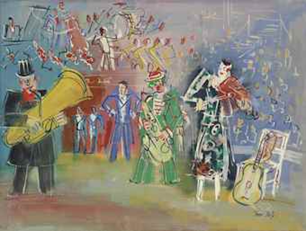 Le tuba intempestif by Jean Dufy