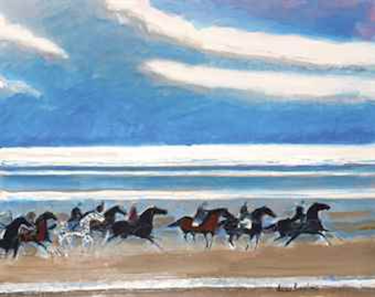 Galop du soir by André Brasilier
