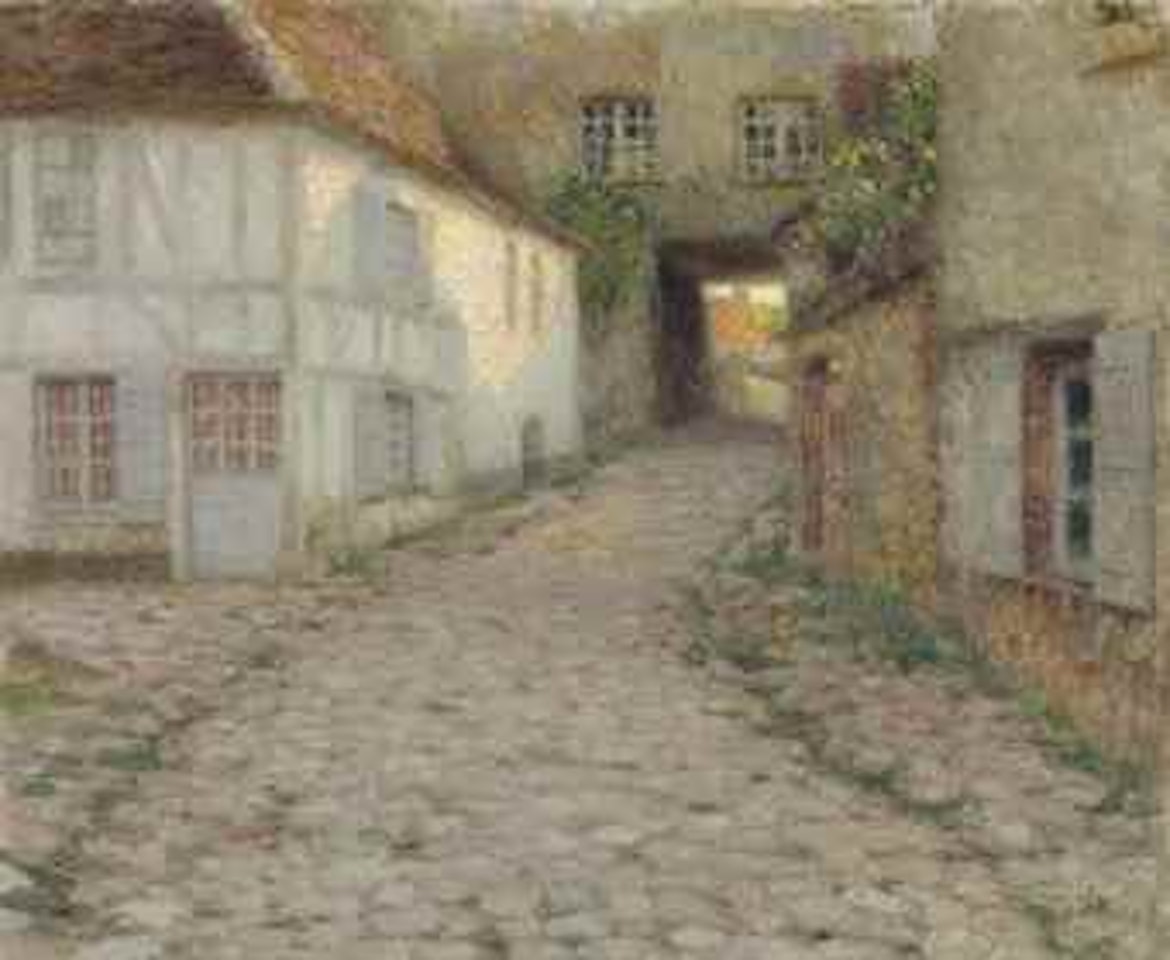 Vieilles maisons, Gerberoy by Henri Le Sidaner