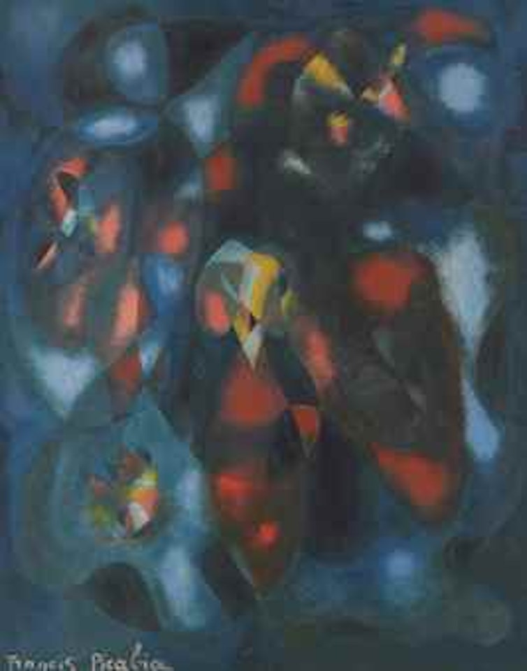 Composition abstraite by Francis Picabia