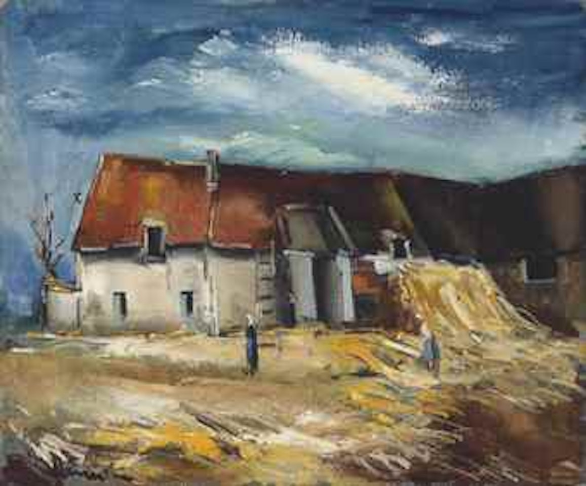 La ferme by Maurice de Vlaminck