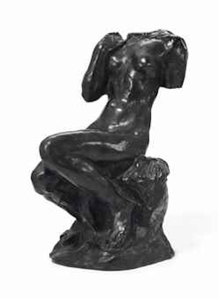 Cybèle, petit modèle dit aussi 'Etude de femme assise' by Auguste Rodin