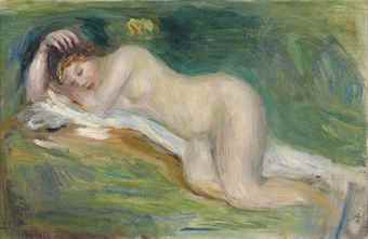 Etude de nu by Pierre-Auguste Renoir