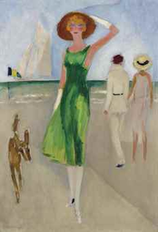 L'élégante au chapeau by Kees van Dongen