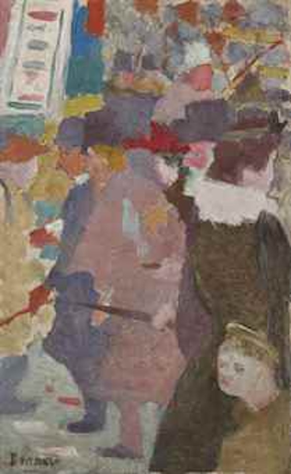 La rue by Pierre Bonnard