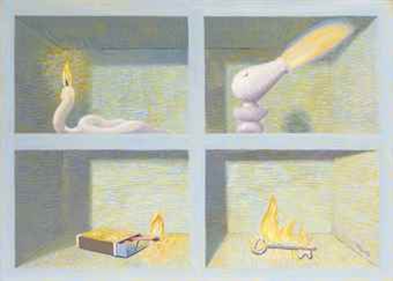 Les vases communicants (Communicating vessels)  by René Magritte