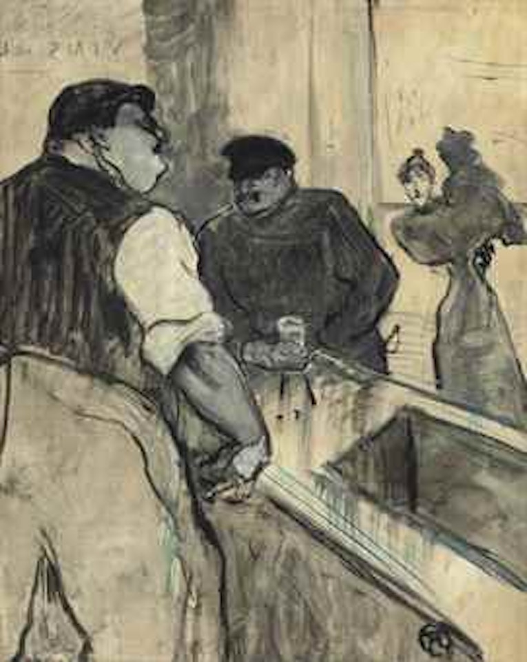L'assommoir by Henri de Toulouse-Lautrec