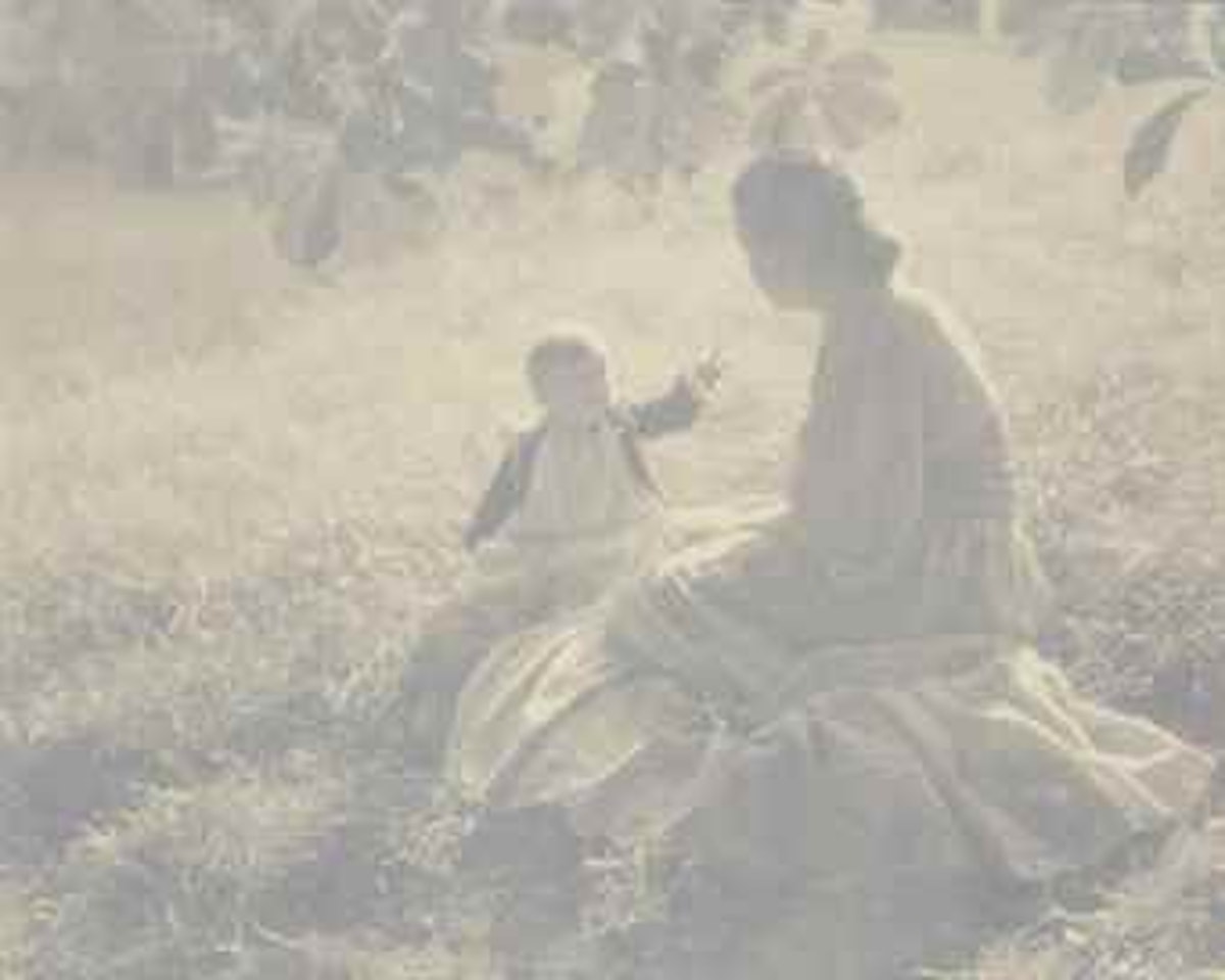 Mother and Child, Sunlight, c. 1905 by Edward Steichen