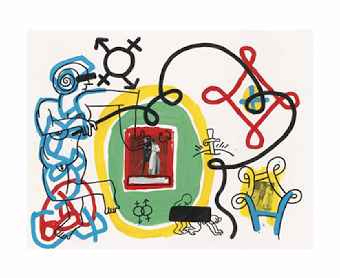 Freud Drawings by Keith Haring