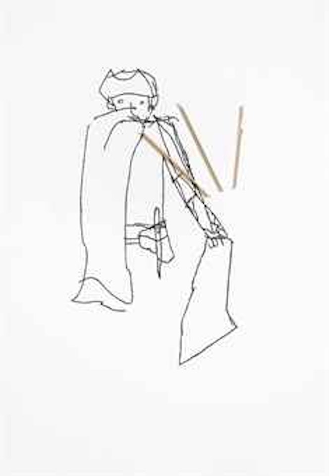 Figure with Cape by Richard Aldrich
