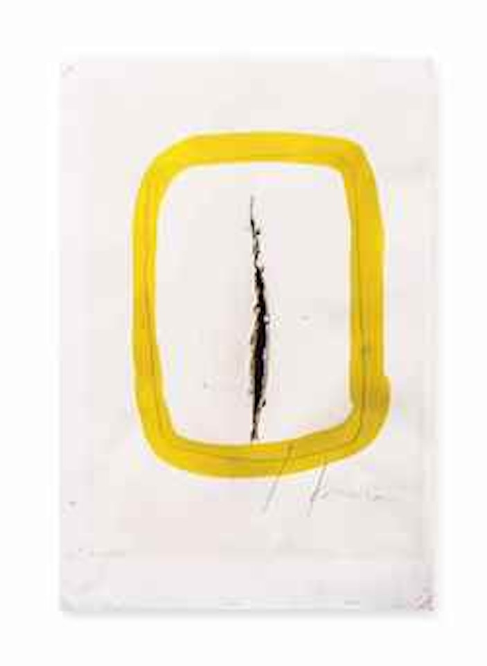 Concetto spaziale by Lucio Fontana