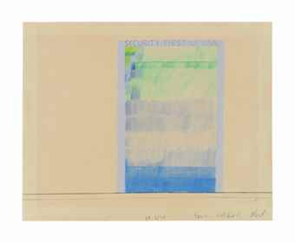 Bank Wilshire Blvd. by David Hockney