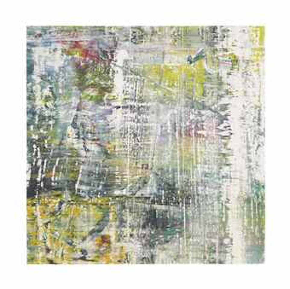 Cage Grid Trial Proof 2 by Gerhard Richter