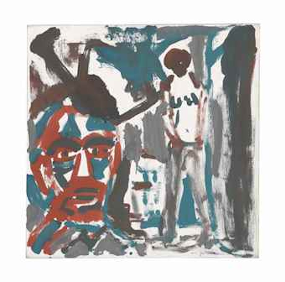 Bei Bärbel by A.R. Penck