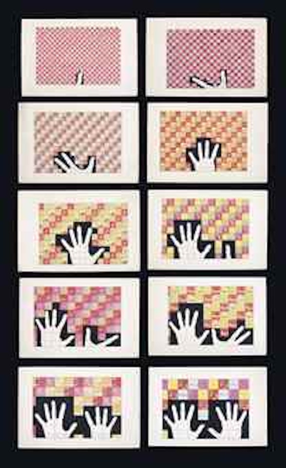 Da uno a dieci (arabo) (From One to Ten (Arabic)) by Alighiero Boetti