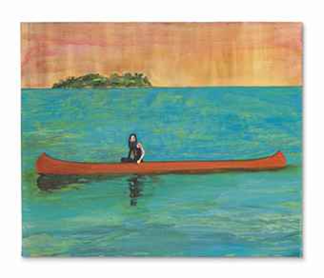 Island Painting by Peter Doig