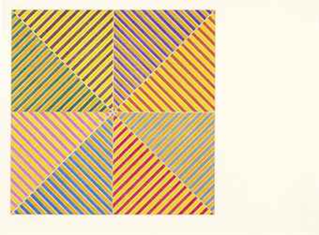 Sidi Ifni, from Hommage à Picasso by Frank Stella