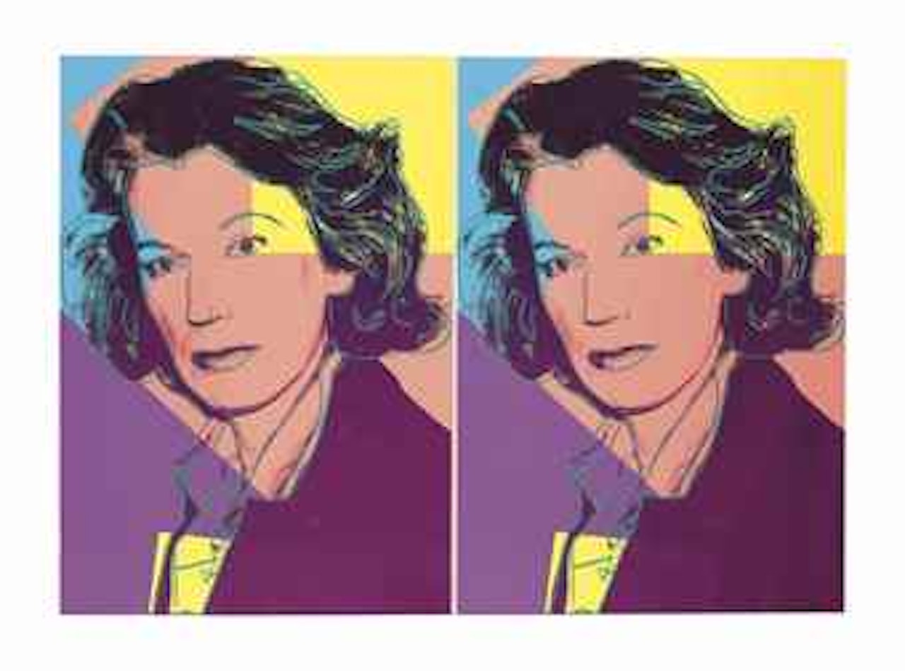 Mildred Scheel by Andy Warhol