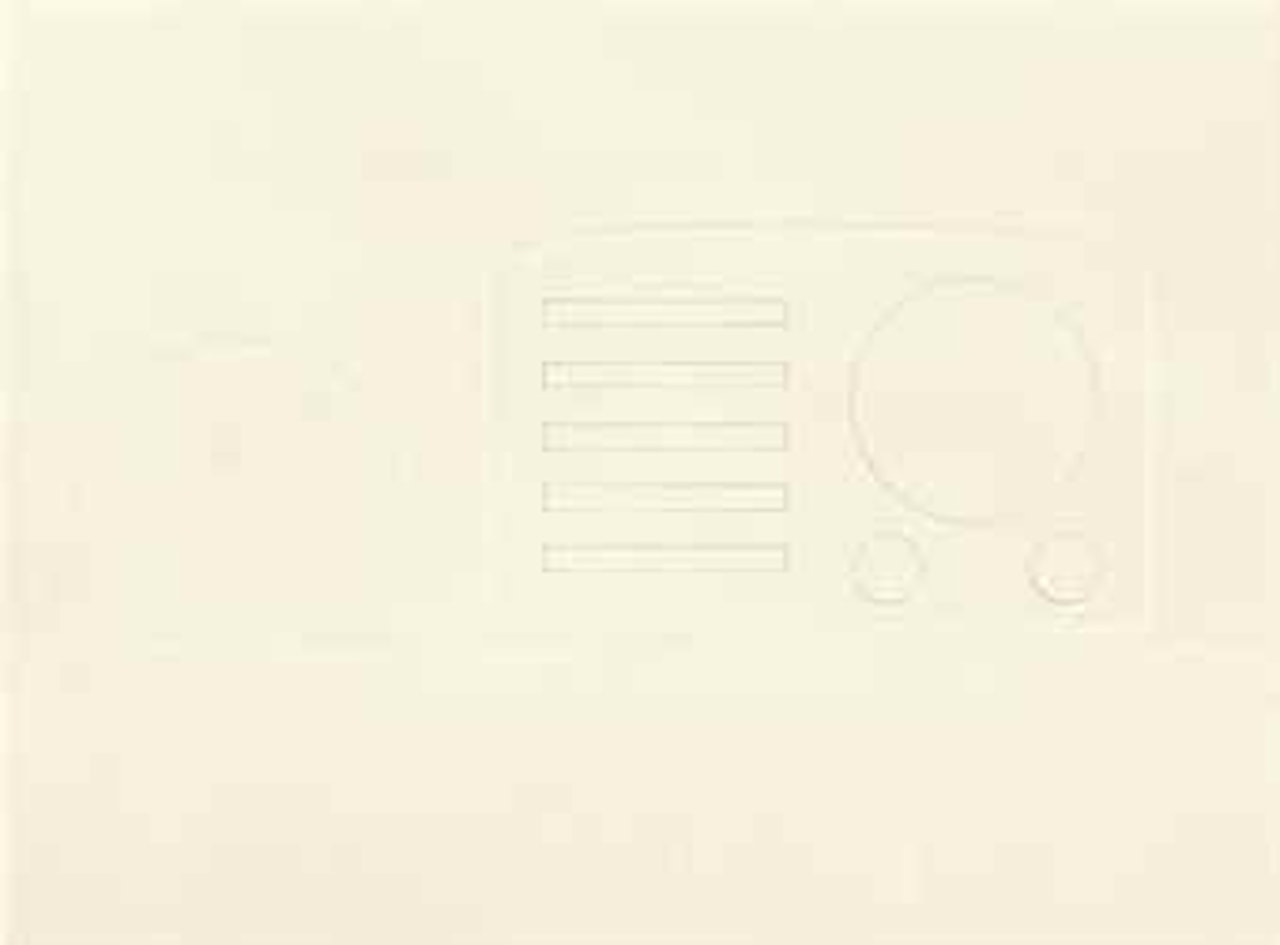 Still Life with Radio, from New York Ten by Tom Wesselmann