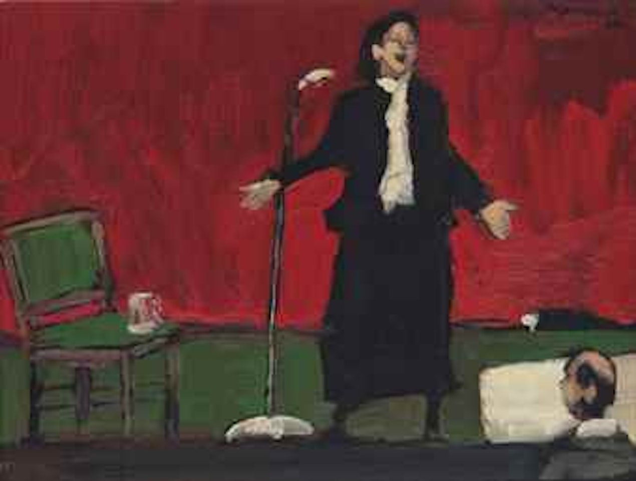 Magdalena Busnea at the Caird Hall by Alberto Morrocco