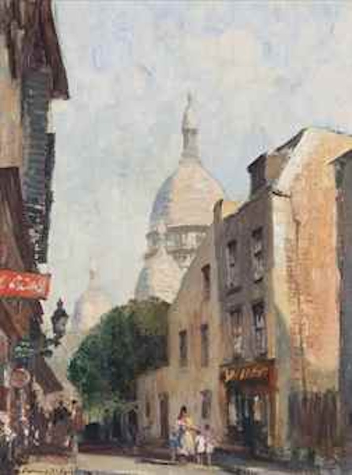 Sacre Cœur, Montmartre, Paris by Edward Seago
