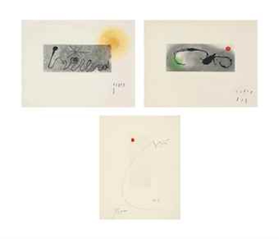 Heraclitus of Ephesus: Sans le soleil, malgré les autres astres, il ferait nuit by Joan Miró