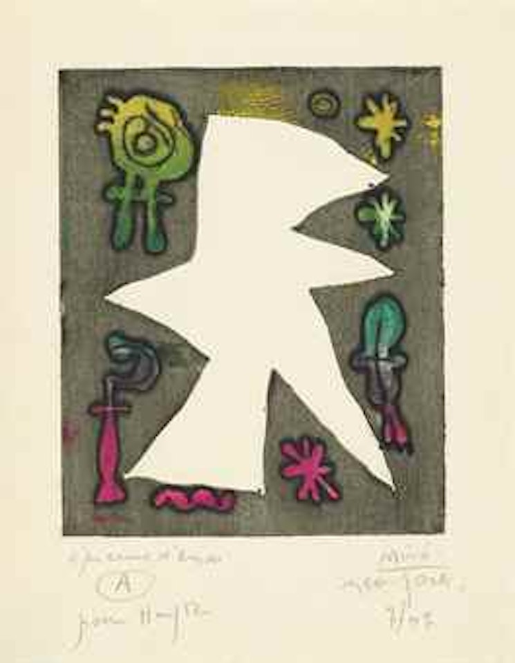 Untitled, from: L’Antitête by Joan Miró