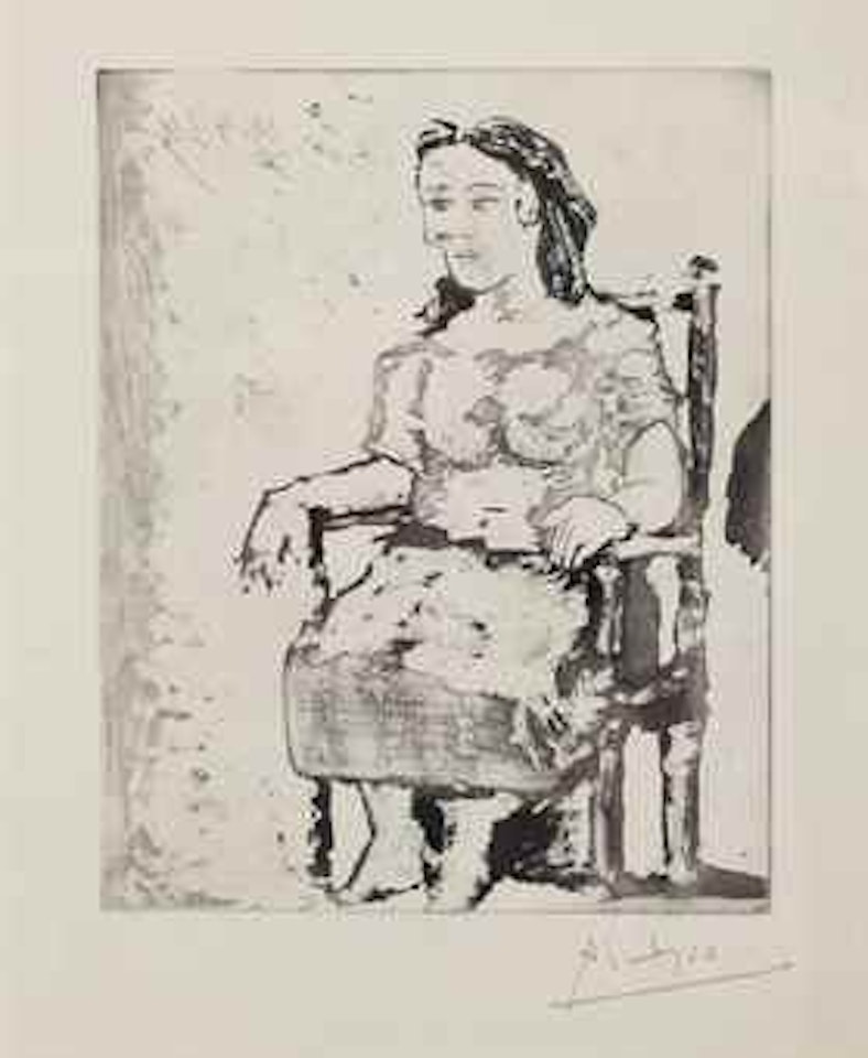 Femme au fauteuil: Dora Maar by Pablo Picasso