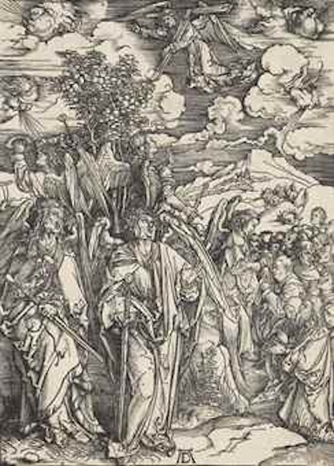 The Four Angels holding the Winds, from: The Apocalypse by Albrecht Dürer
