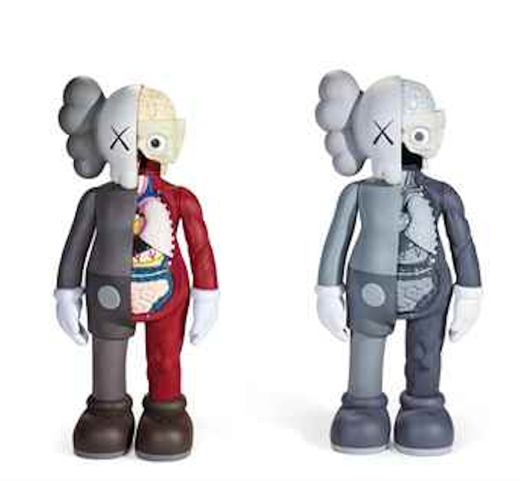 Four-Foot Dissected Companion (two works) by Kaws