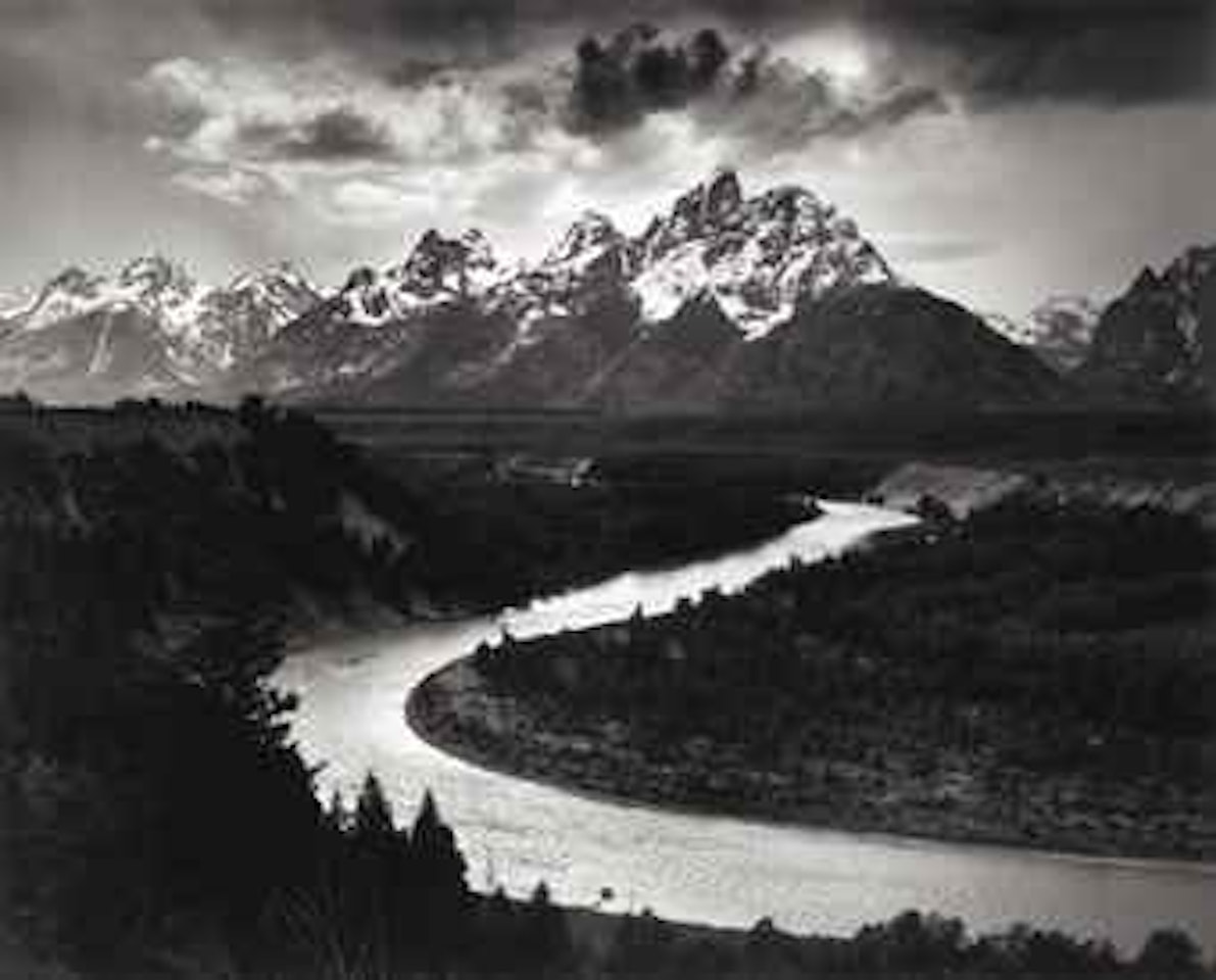 The Tetons and the Snake River, Grand Teton National Park, Wyoming, 1942 by Ansel Adams