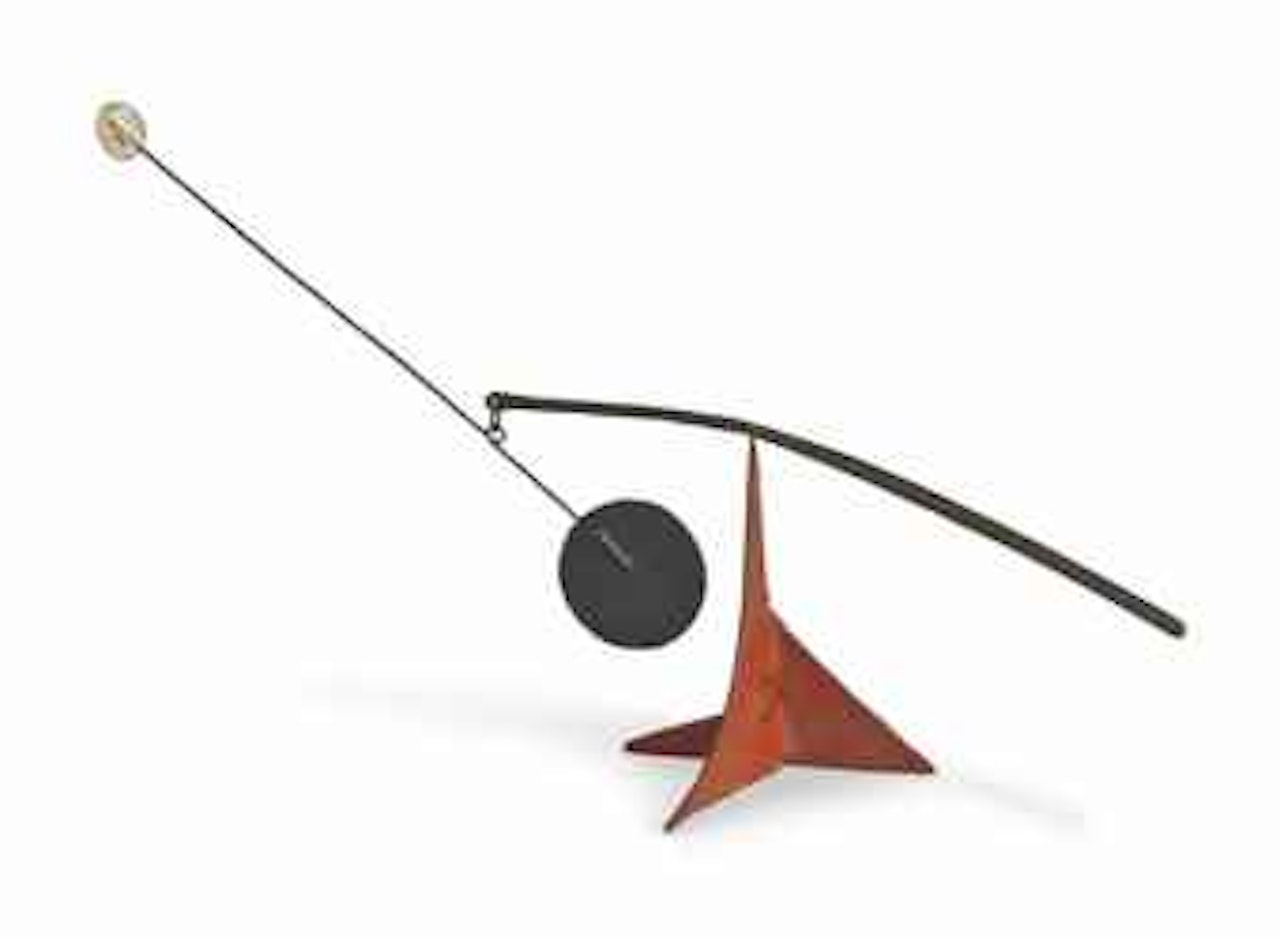 Black Desk, White Dot by Alexander Calder