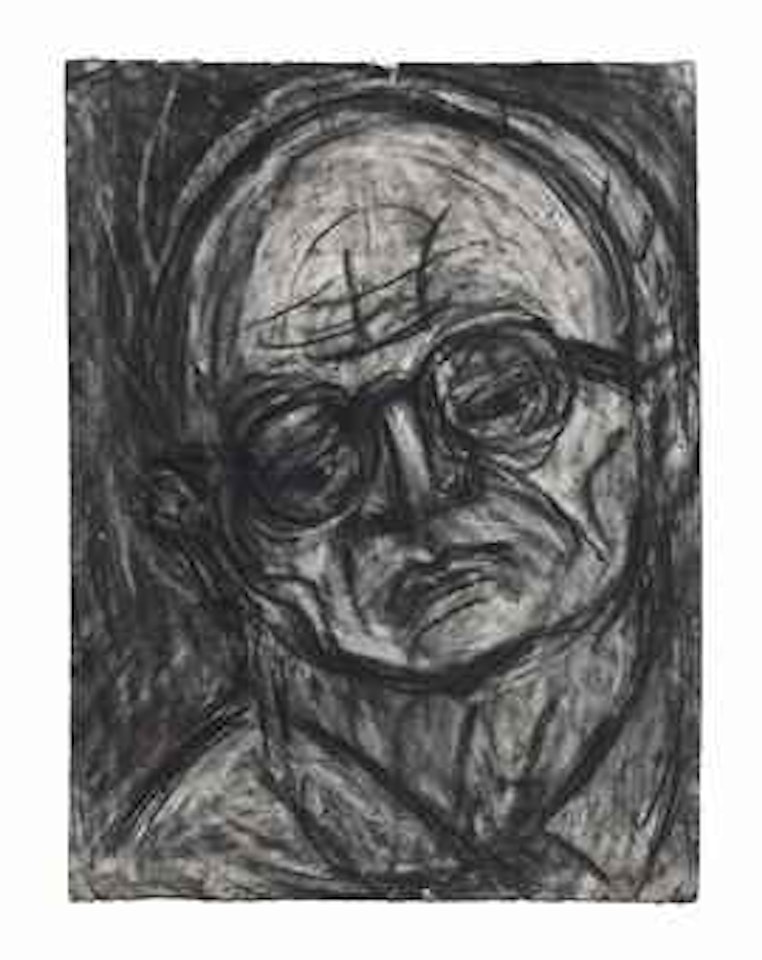 Head of Chaim by Leon Kossoff